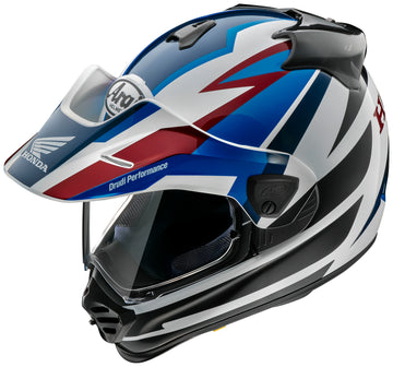 Arai XD-5 Honda Africa Twin Blue Helmet
